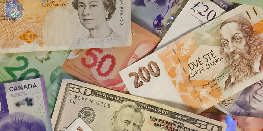 money - different currencies